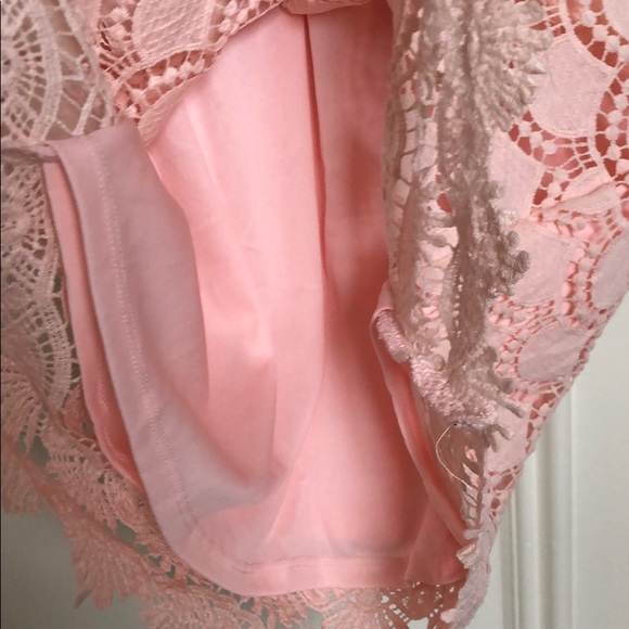 Aqua Lace Mini Bodycon Dress - Picture 3 of 8